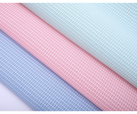 High Quality Simple Pattern Tear-Resistant Imported Air Spacer Mesh Tencel Fabric Lounger For Baby Bedding