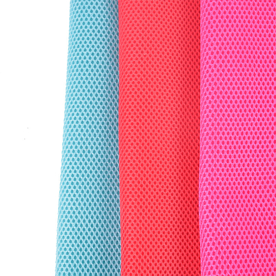 Memory Textile 3d Sandwich Air Spacer Mesh Fabric For Shoe 100% Polyester Warp Knitted Sandwich Air Mesh