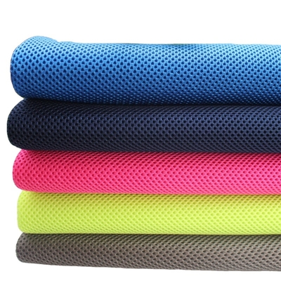 Anti Pill 3D Spacer Sandwich Polyester Mattress Fabric Soft 100% Air Mesh Mattress Fabric