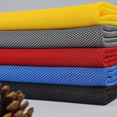 Mesh Fabric From China Anran Air 170gsm Anti-Static Polyester 3D Mesh Fabric Factory Free Sample Hot Selling 100% Technology