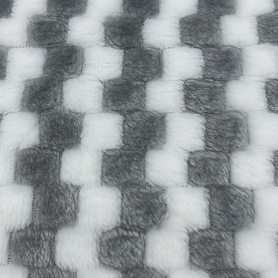 Anti Pill Wholesale 100%Polyester Jacquard Flannel Fleece For Blankets