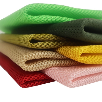 Hot Selling Memory 100% Polyester Bird Eye Fabric 3d Spacer Knit Air Mesh Fabric