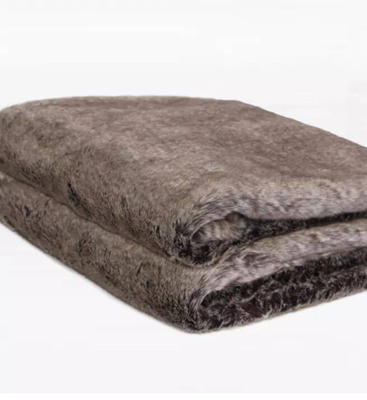 Faux Fur Insulated Anti-Static Throw Blanket Decorative Super Soft Thickened Warm Blanket For Bed Plush Fluffy Comfortable Couch Blanket