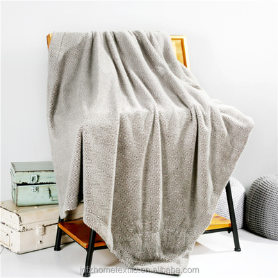 Disposable Hot Sale Luxury Faux Fur Blanket With Plush Velvet Reverse Faux Fur Throw