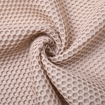 Memory Shaoxing factory 380 gsm 3D air mesh spacer polyester heavy spacer mesh fabric for office chair cover